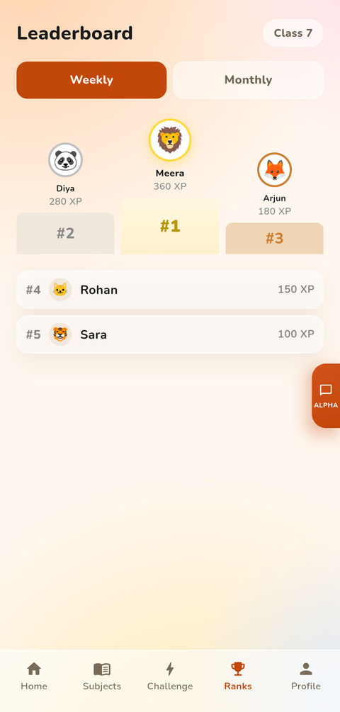 StreakOwl XP and leaderboard